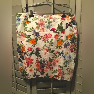 Ann Taylor Loft skirt, spring florals